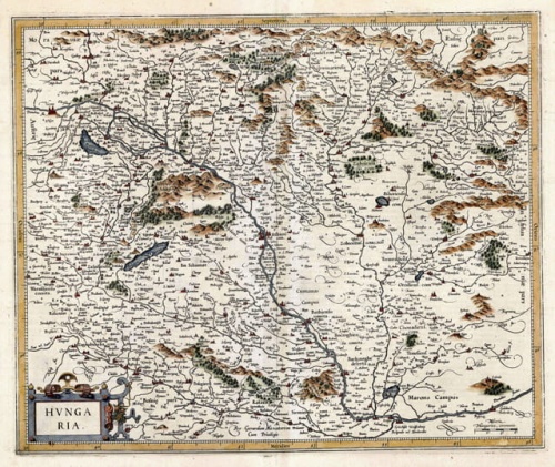 Gerardus Mercator atlaszának Magyarország-térképe, 1578. Mintha nem lett volna török hódítás…